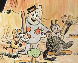 Krazy Kat characters c. 2010 Wikipedia